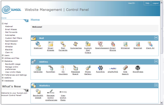 Control Panel